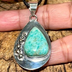 Amazonite Pendant 2”